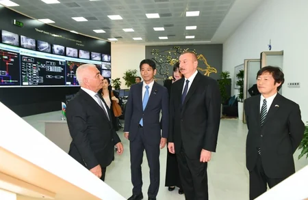 President Ilham Aliyev attended ceremony to launch “Shimal-2” power station