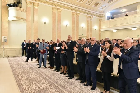 Prezident Sumqayıtın 70 illiyinə həsr olunan tədbirdə iştirak edib - YENİLƏNİB-2