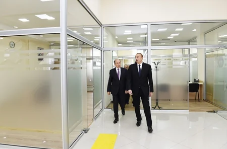 Prezident Binəqədi Rayon Məhkəməsinin yeni inzibati binasının açılışında iştirak edib - YENİLƏNİB