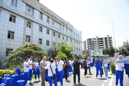 Azərbaycan idmançıları III Avropa Oyunlarına yollanıblar