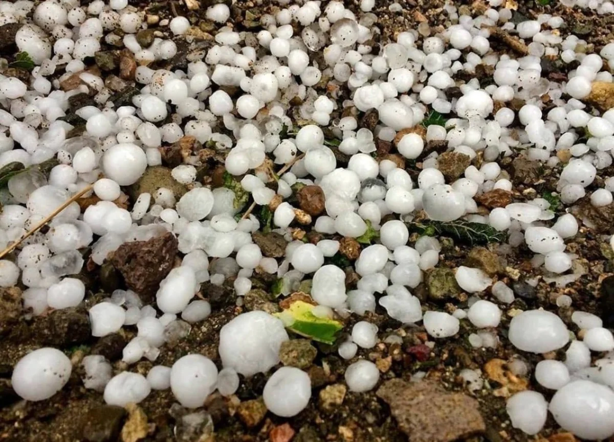 Bəzi rayonlarda leysan yağıb, dolu düşüb