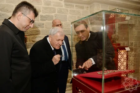 İraq Prezidenti İçərişəhərlə tanış olub