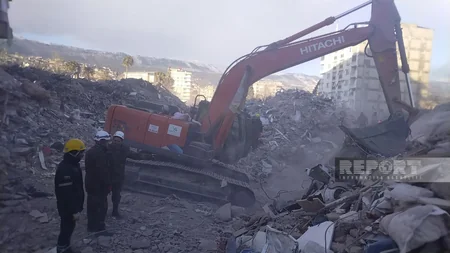 Tenth day of earthquake: Azerbaijani rescuers continue operations in Kahramanmaras