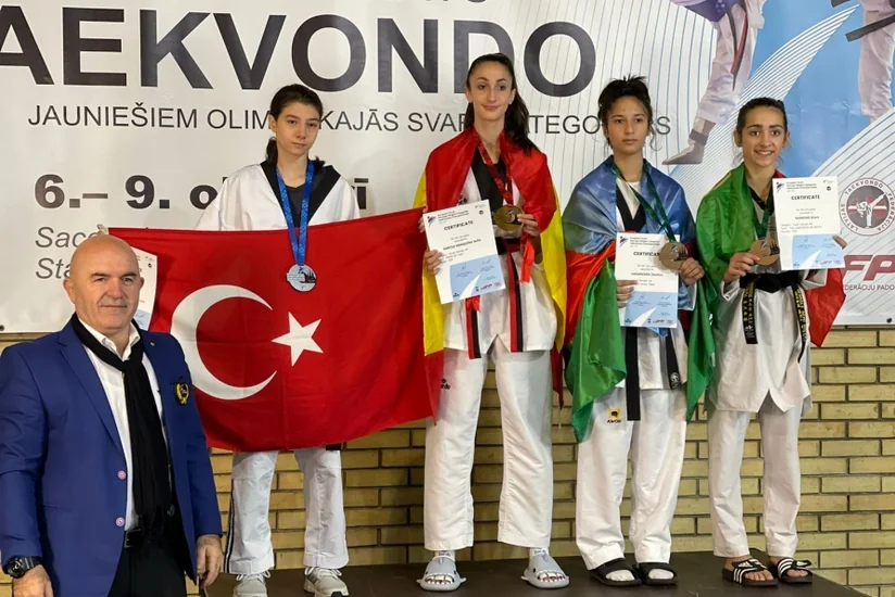 Azərbaycan taekvondoçusu Avropa üçüncüsü olub