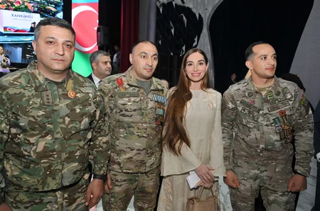 Leyla Aliyeva and Arzu Aliyeva attend Iftar ceremony with mothers of martyrs