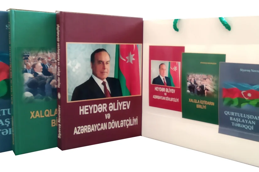 Siyavuş Novruzovun üç kitabı çapdan çıxıb