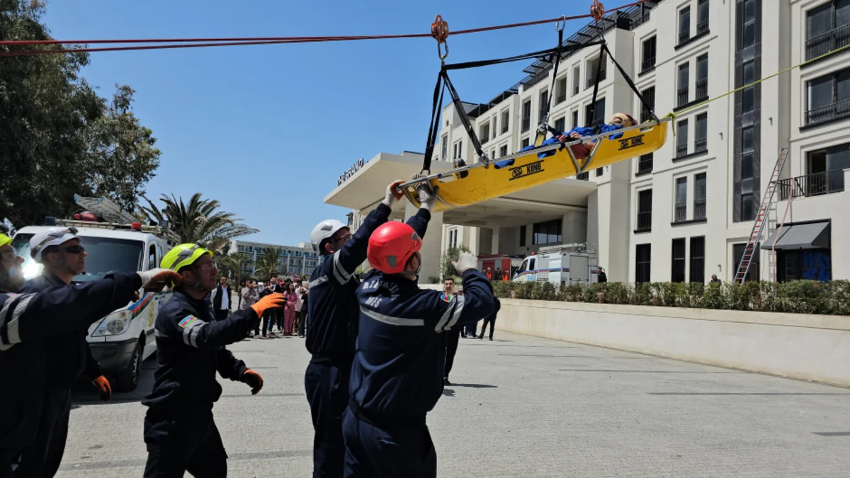 FHN Bakıda istirahət və yaşayış kompleksində təlim keçirib