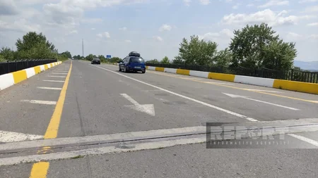 Azərbaycanda 35 kilometrlik yolda 21 körpü inşa edilib