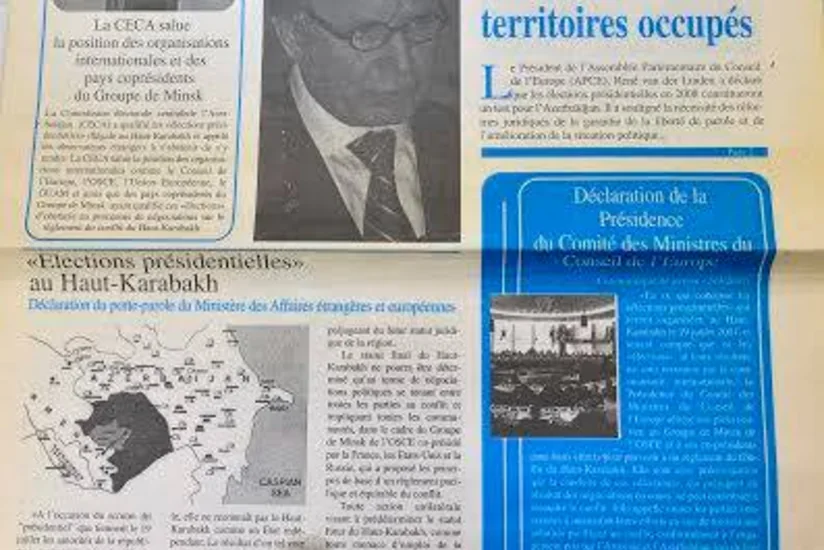 Azərbaycanda fransız dilində nəşr olunan yeganə mətbu orqanın 9 yaşı tamam olub