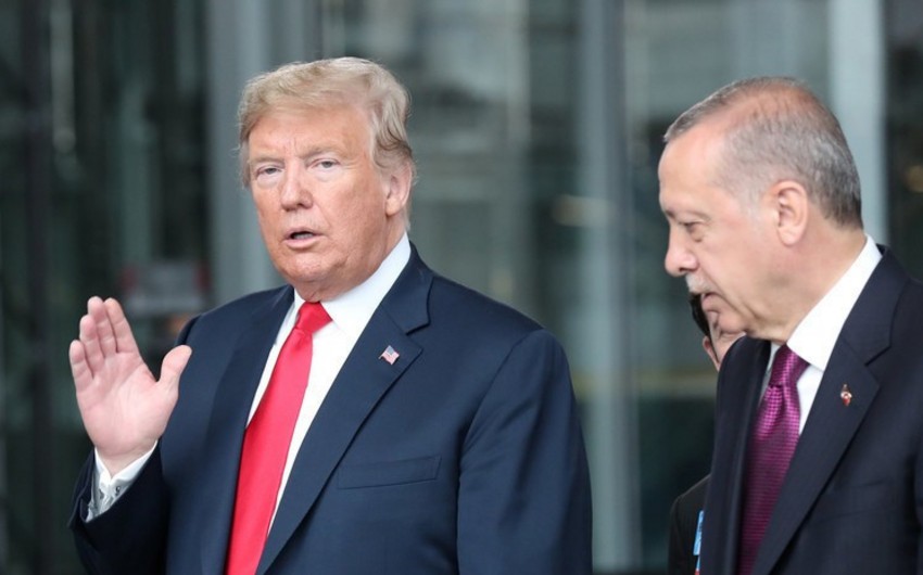 Ərdoğan və Tramp Suriyada təhlükəsizlik zonasının yaradılmasını müzakirə ediblər