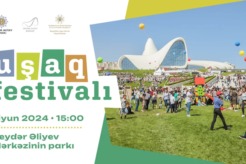 Heydər Əliyev Mərkəzinin parkında Uşaq festivalı təşkil olunacaq