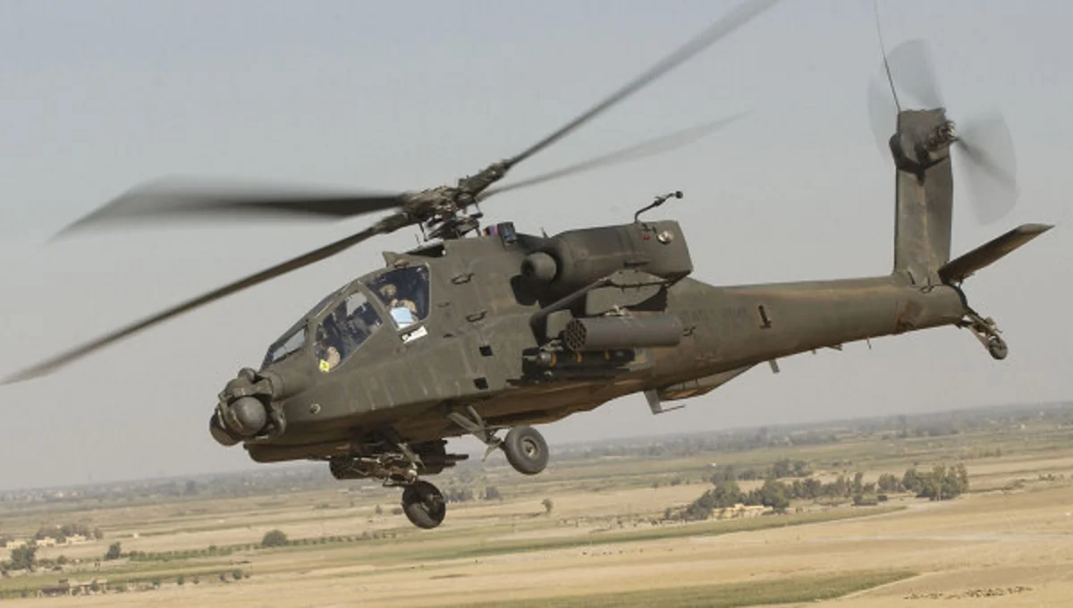 ​США впервые использовали вертолет Apache в военных операциях против ИГИЛ