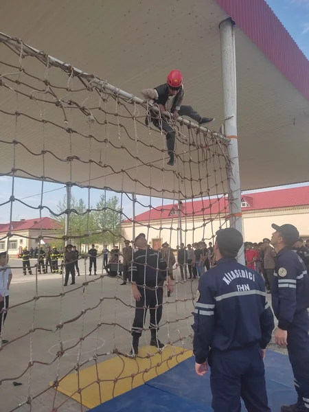 “Gənc xilasedici və yanğınsöndürən” X ümumrespublika yarışlarının zona birinciliyi keçirilib