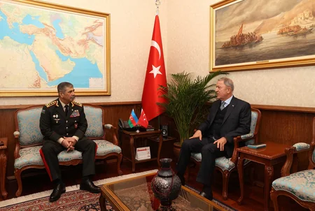 Zakir Hasanov, Hulusi Akar discuss regional security issues
