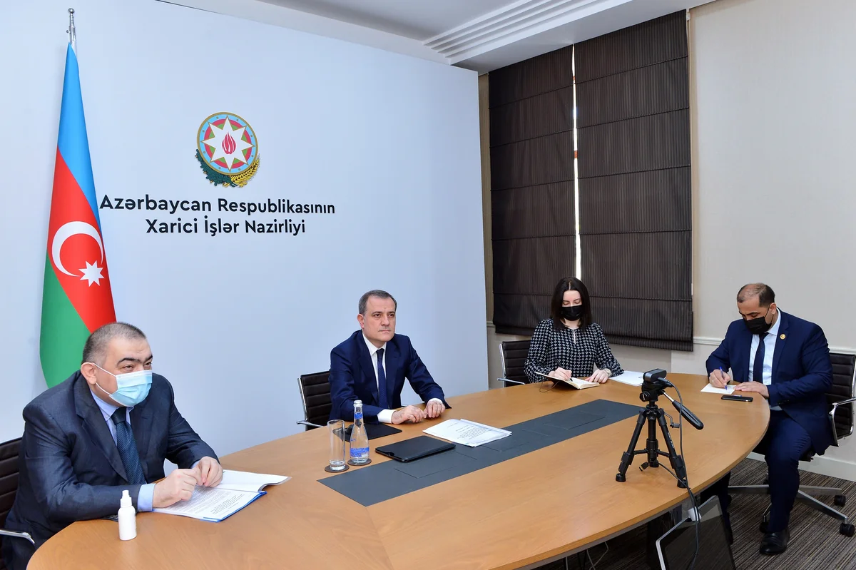 Azerbaijan's Foreign Minister holds discussions with UAE Minister of State