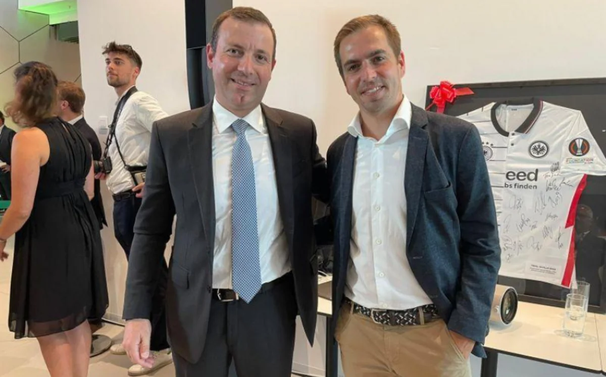 Elxan Məmmədov Filip Lam və DFB prezidenti ilə görüşüb