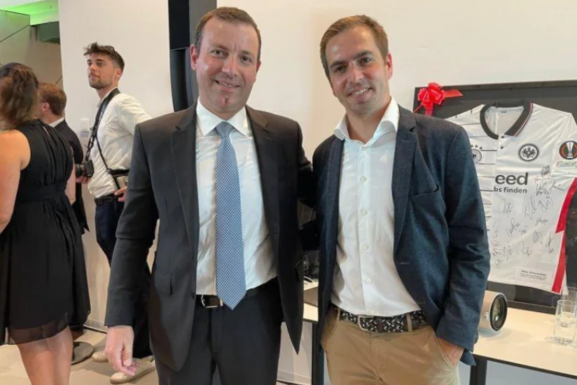 Эльхан Мамедов встретился с Филиппом Ламом и президентом DFB