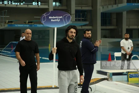 Dövlət qurumları arasında üzgüçülük yarışının açılış mərasimi keçirilib