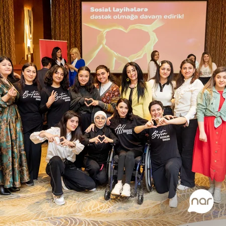 “Nar” eşitmə məhdudiyyətli insanlar üçün yeni iş imkanları yaradır