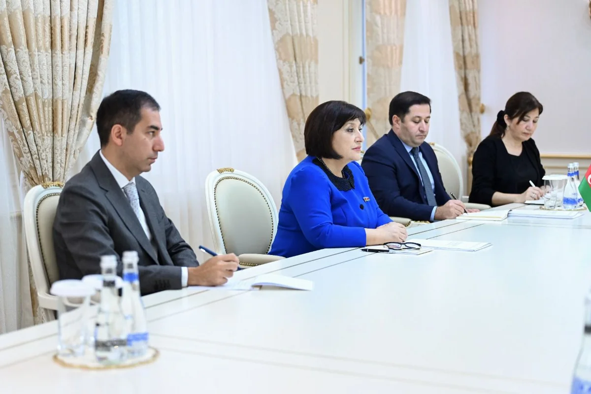 Sahibə Qafarova Britaniyanın Azərbaycandakı səfiri ilə görüşüb