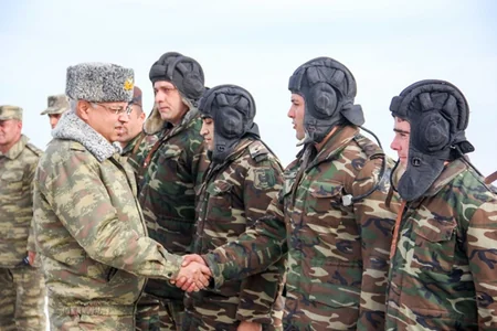Azərbaycanın Hava Hücumundan Müdafiə Qoşunlarının döyüş atışlı təlimləri keçirilib