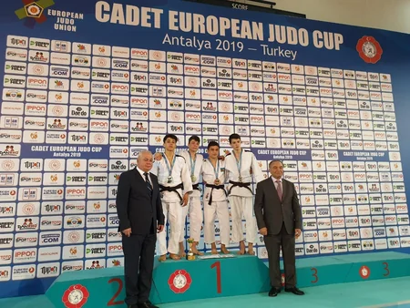 Azərbaycan idmançıları yeniyetmələr arasında cüdo üzrə Avropa kubokunda 3 medal qazanıb