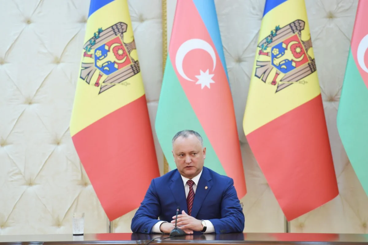 Moldova Prezidenti İqor Dodon Azərbaycana gələcək