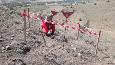 Tovuzda top mərmisi aşkarlandı