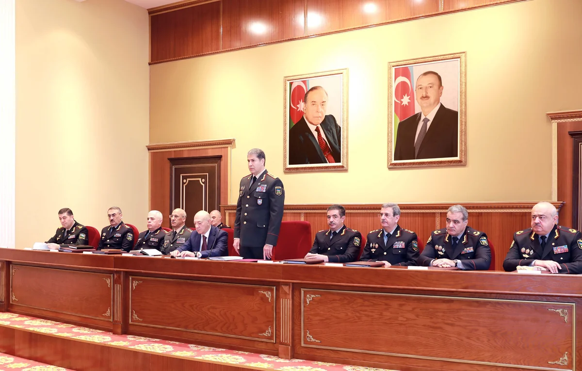 Vilayət Eyvazov kollegiya iclası keçirib