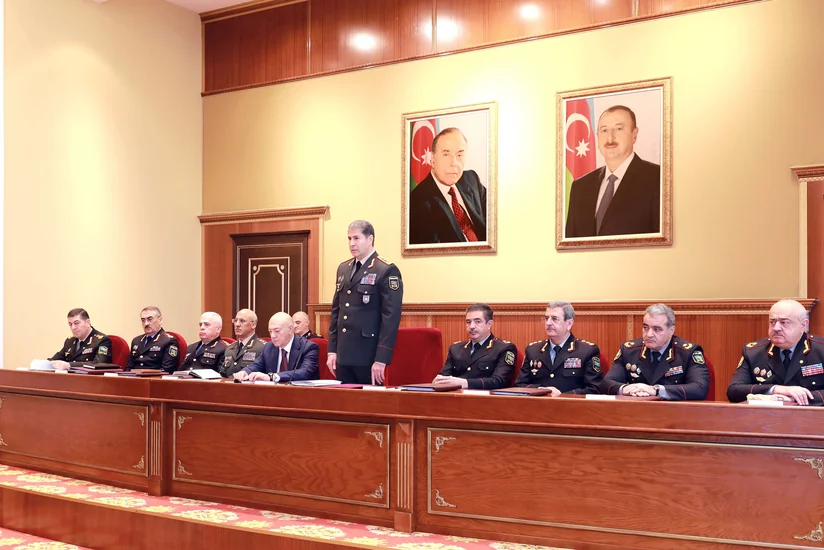Vilayət Eyvazov kollegiya iclası keçirib