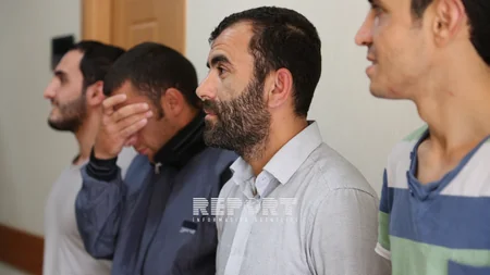 DYP həbs olunan sürücüləri ictimaiyyətə təqdim edib - VİDEO