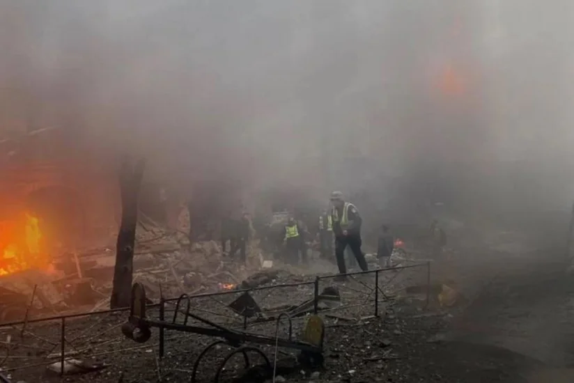 Rusiyanın hücumları nəticəsində Ukraynanın “Tripolye İES-i tamamilə dağılıb
