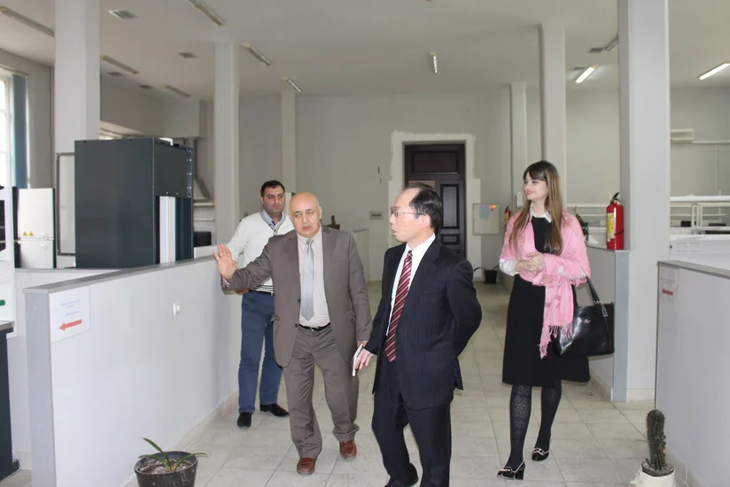 ​Yaponiya səfiri Azərbaycan Dövlət Neft və Sənaye Universitetini ziyarət edib