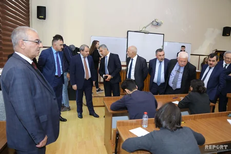 BDU-da media nümayəndələri imtahan prosesini izləyiblər - FOTO