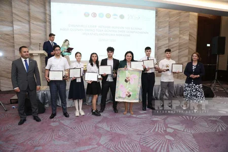 Bakıda Ortaq Türk Dünyası Olimpiadası qaliblərinin mükafatlandırılması keçirilib