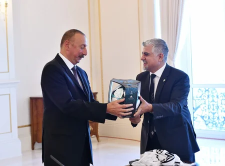 Prezident İlham Əliyev “Qarabağ” klubunun heyətini qəbul edib - ƏLAVƏ OLUNUB