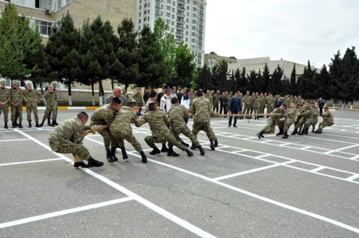 Hərbi Liseydə Milli Qəhrəman Mübariz İbrahimovun xatirəsinə həsr olunan hərbi oyunlar keçirilib