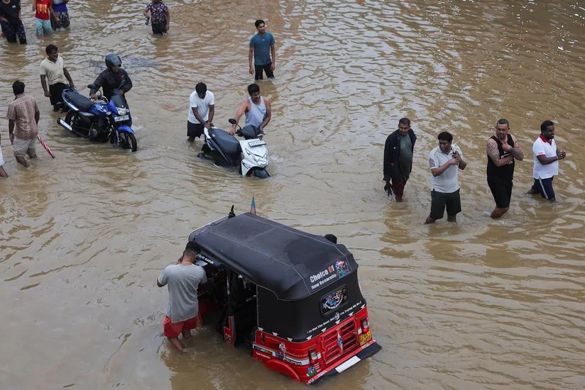 Şri-Lankada musson yağışları 15 nəfərin ölümünə səbəb olub