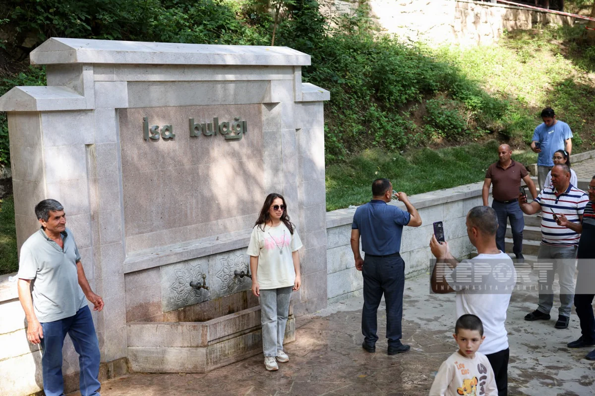 Şuşa Şəhəri Dövlət Qoruğu İdarəsi: “İsa bulağı” istirahət kompleksi bölgədə turizmin inkişafına töhfə verəcək