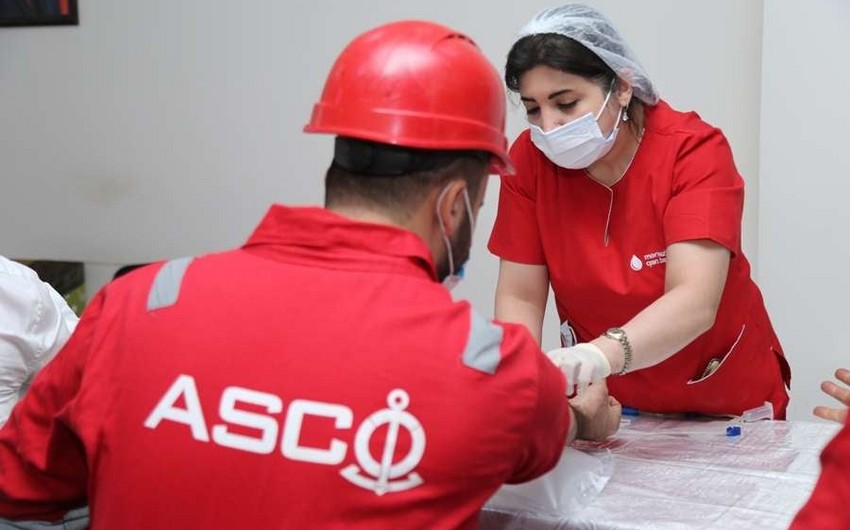 ASCO-da qanvermə aksiyası keçirilib