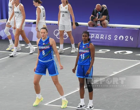 Paris-2024: Azərbaycanın qadınlardan ibarət 3x3 basketbol millisi növbəti görüşünə çıxıb - YENİLƏNİB - 2