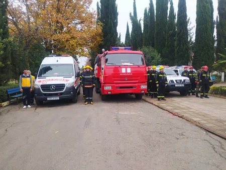 FHN Cəlilabadda “Fövqəladə hallarla bağlı davranış qaydaları” mövzusunda təlim keçirib