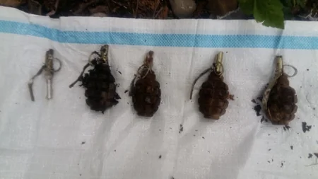 Oğuzda 3 ədəd əl qumbarası tapıldı