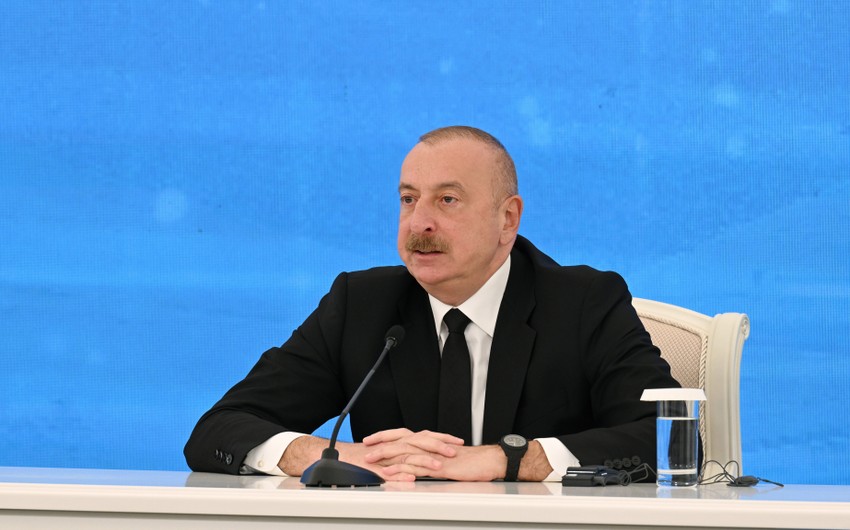 Prezident: Qarabağ, Şərqi Zəngəzur və Naxçıvanda “yaşıl enerji” mənbələrinin yaradılması bütün bölgəyə fayda verəcək