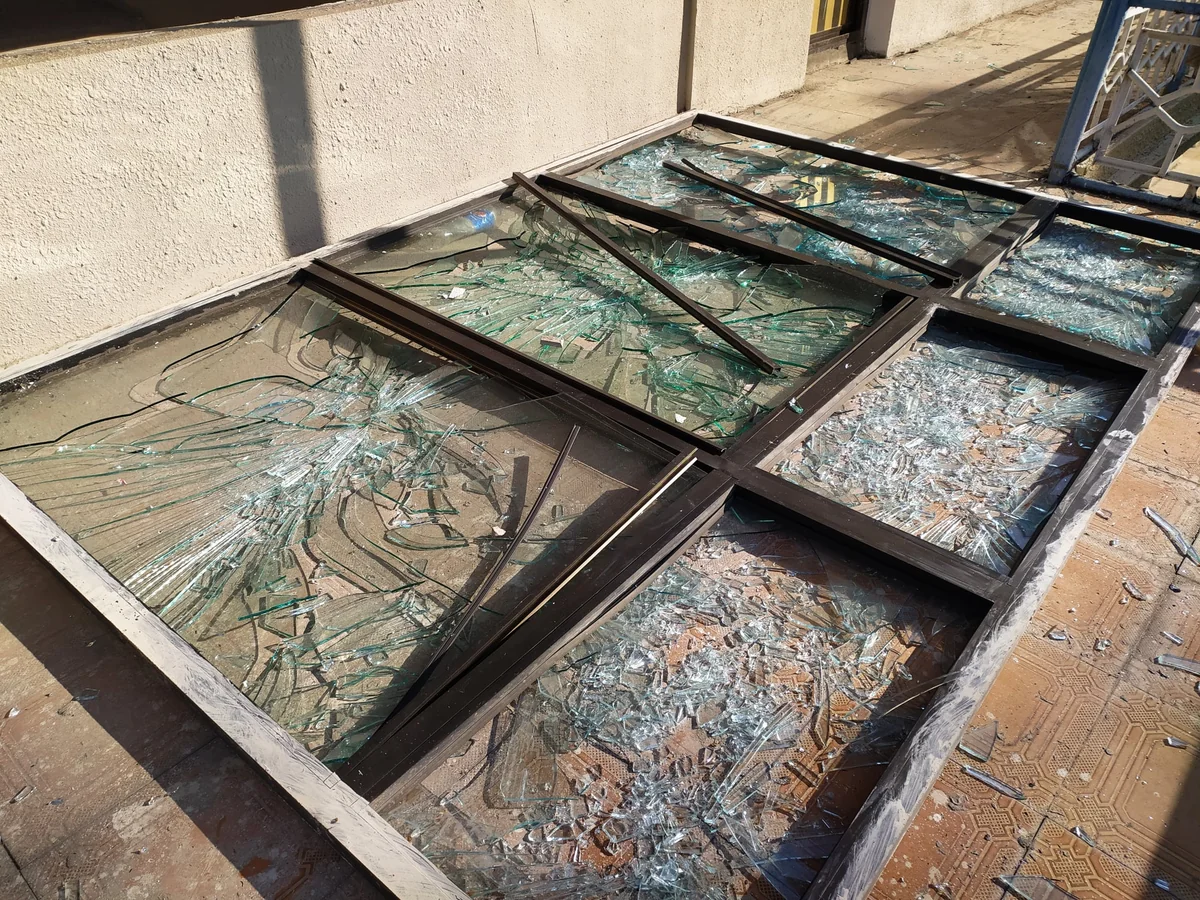 Gəncə şəhər stadionu da erməni terrorundan zərər görüb