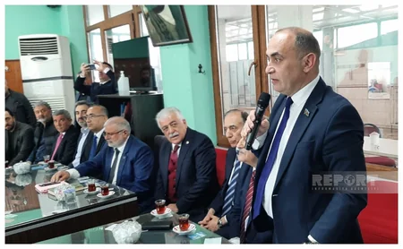 YAP nümayəndə heyəti Türkiyədə azərbaycanlıların ağsaqqallarından olan Samet Yolcunun yas mərasimində iştirak edib