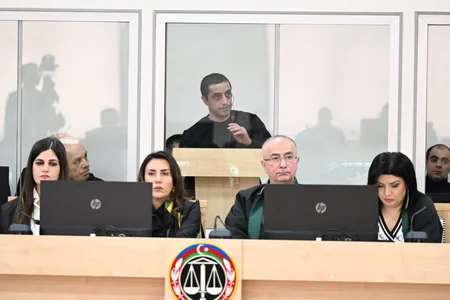 Ermənistanın hərbi təcavüzü nəticəsində çoxsaylı cinayətlər törətməkdə təqsirləndirilən şəxslərin məhkəməsi davam etdirilir