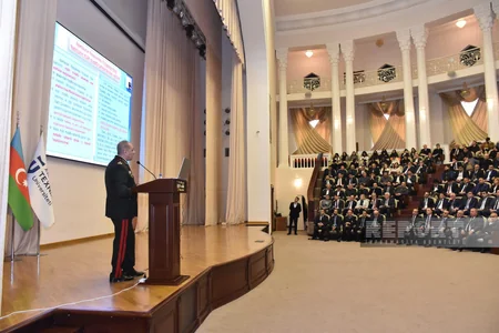 Təbii və texnogen xarakterli fəlakətlərin əvvəlcədən proqnozlaşdırılması müzakirə olunub