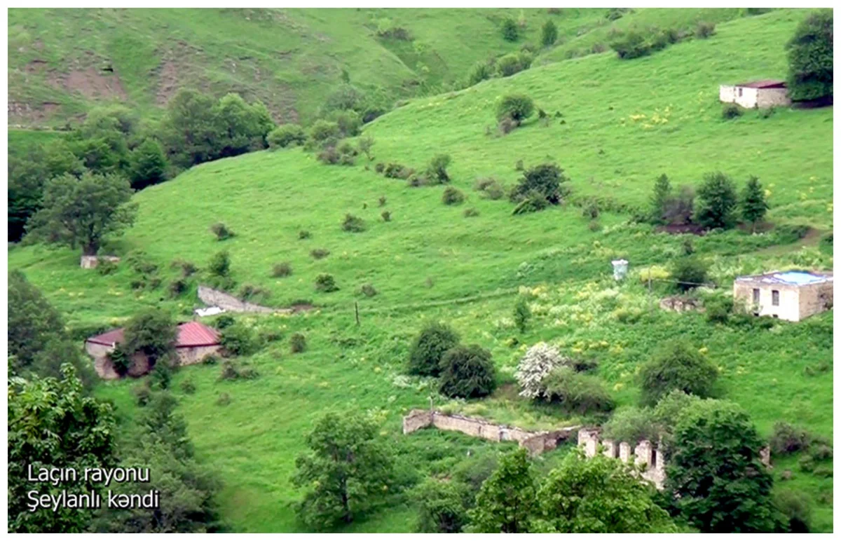 Laçının Şeylanlı kəndindən görüntülər - VİDEO