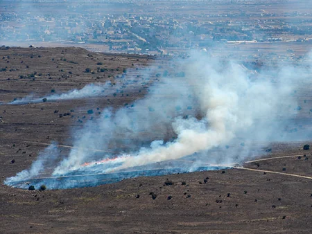 Israeli jets carried out airstrike near Damascus
